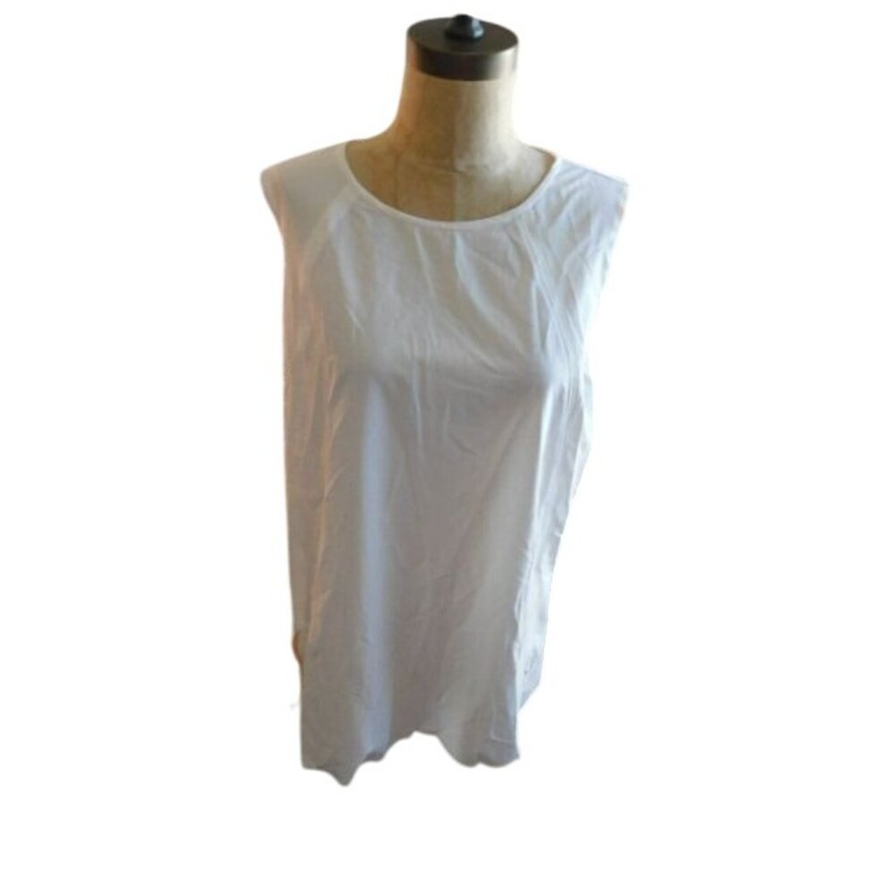 Athleta Size M Medium  STRETCH lightweight scoop neck tunic style top